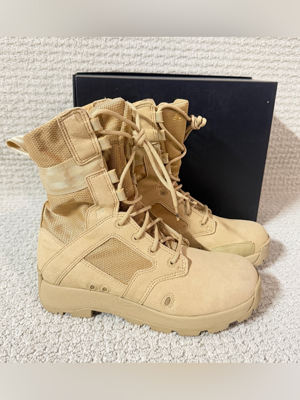 New Balance Tactical Men's Desertlite 8-Inch
453MTN Boot, Tan, Sz 9 NWOB